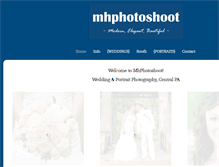 Tablet Screenshot of mhphotoshoot.com